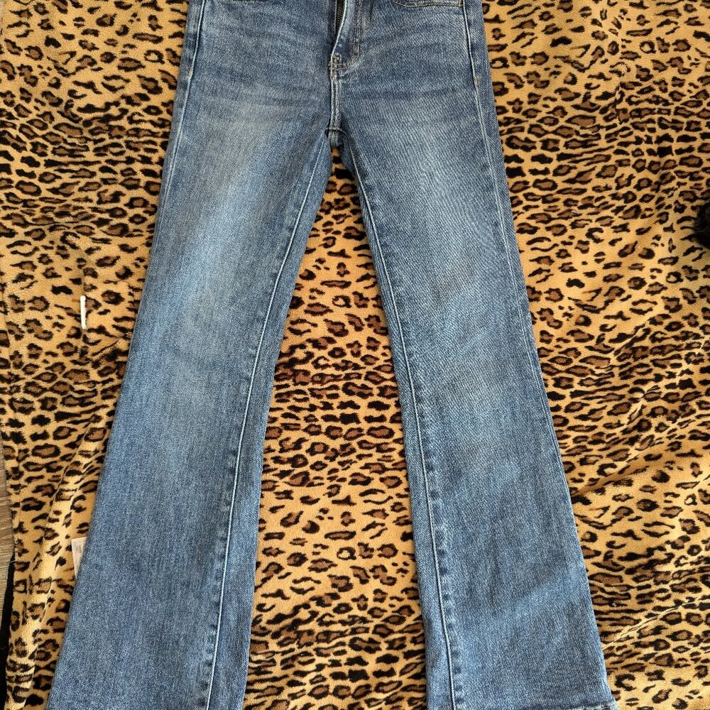 Girls flying monkey high rise bootcut jean